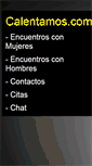 Mobile Screenshot of calentamos.com